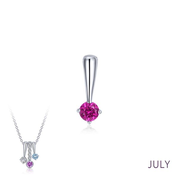 July - Ruby Love Charm Holtan's Jewelry Winona, MN