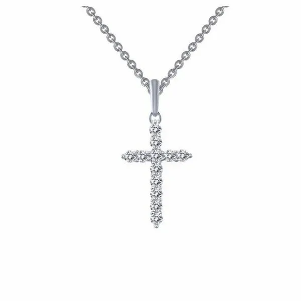 Classic Sterling Silver Cross Necklace Holtan's Jewelry Winona, MN