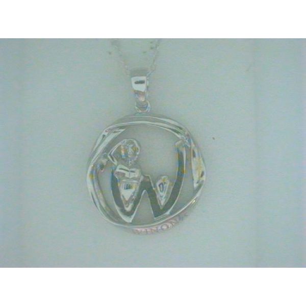 Sterling Silver "Winona" Pendant Holtan's Jewelry Winona, MN