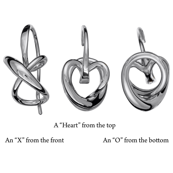 Secret Heart Earrings (small) Image 2 Holtan's Jewelry Winona, MN