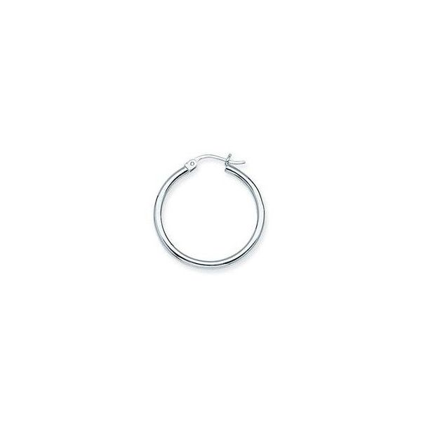 Sterling Silver Hoops [2x25mm] Holtan's Jewelry Winona, MN