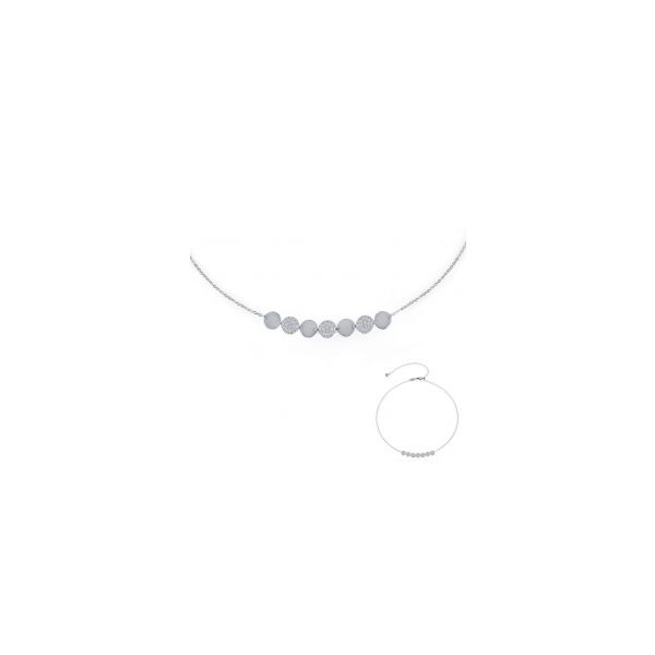 Lafonn 7 Symbols of Joy Disc Choker Necklace Holtan's Jewelry Winona, MN