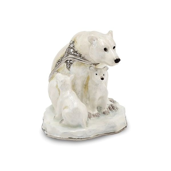 Polar Bear and Cubs Trinket Box  Holtan's Jewelry Winona, MN