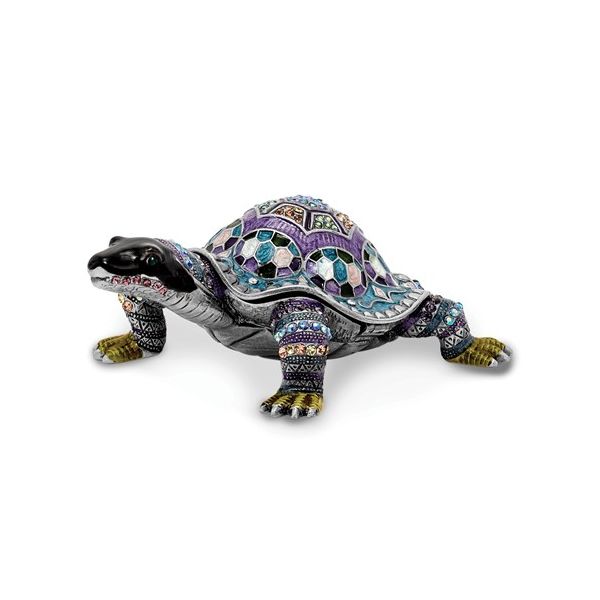 Azure Turtle Trinket Box Holtan's Jewelry Winona, MN