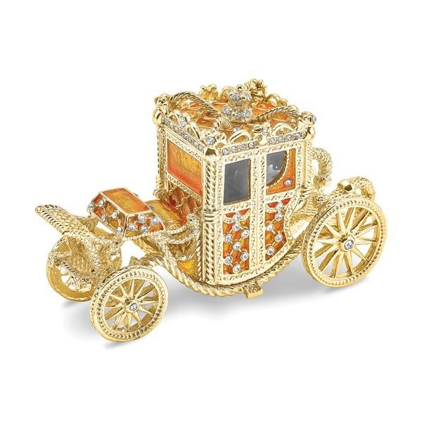 Golden Carriage Trinket Box  Holtan's Jewelry Winona, MN