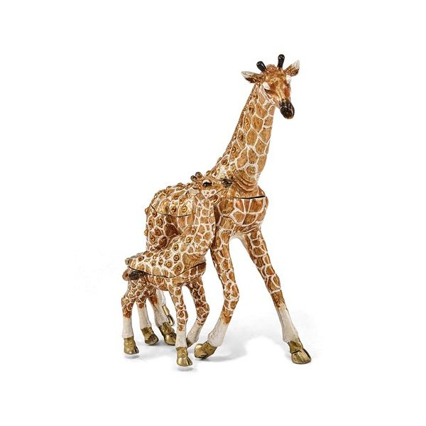 Mother and Baby Giraffe Trinket Box  Holtan's Jewelry Winona, MN