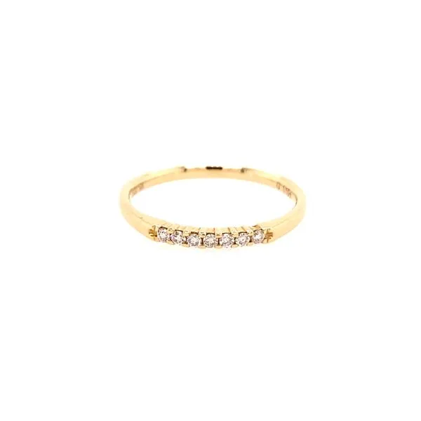 Stone Round Cut Diamond Wedding Band House of Silva Wooster, OH