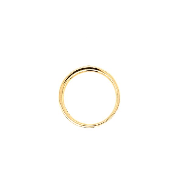 Channel Set 11 Stone Round Cut Diamond Wedding Band Image 3 House of Silva Wooster, OH