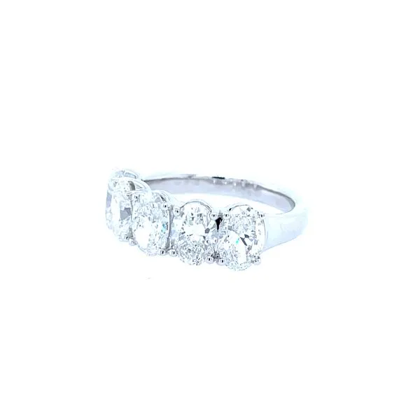 Lab Grown Diamond Anniversary Rings Image 2 House of Silva Wooster, OH