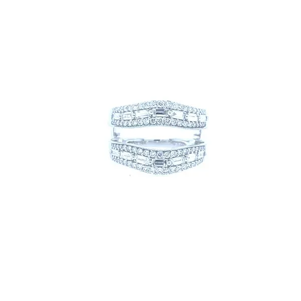 baguette diamond insert ring House of Silva Wooster, OH