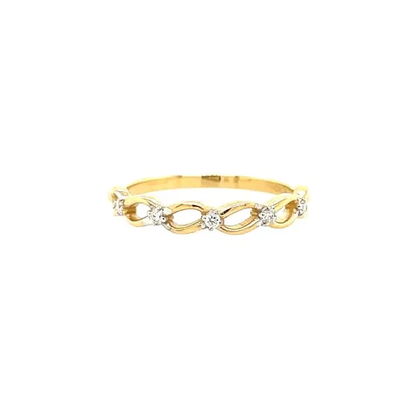 10KY Stackable Diamond Band House of Silva Wooster, OH