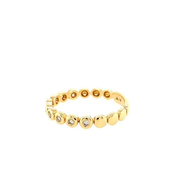 Diamond Stackable Rings Image 2 House of Silva Wooster, OH