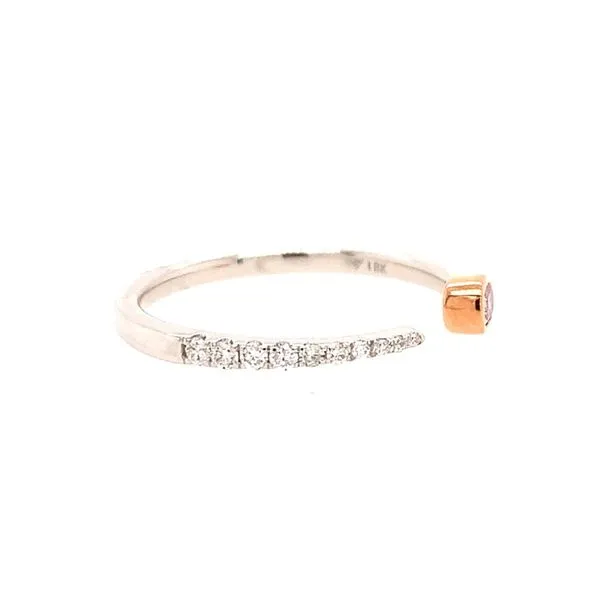 Diamond Stackable Rings Image 2 House of Silva Wooster, OH