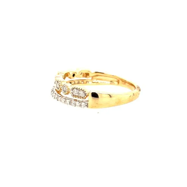 Diamond Stackable Rings Image 2 House of Silva Wooster, OH