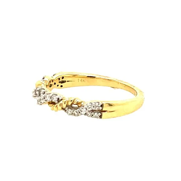 Diamond Stackable Rings Image 2 House of Silva Wooster, OH