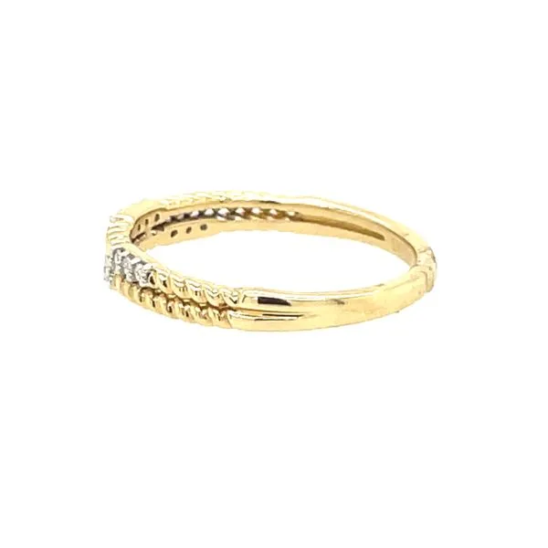 Diamond Stackable Rings Image 2 House of Silva Wooster, OH