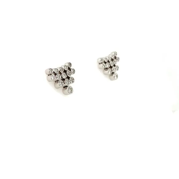 Diamond Earrings Image 2 House of Silva Wooster, OH
