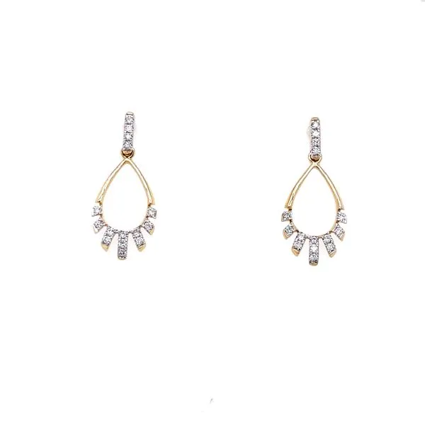 Diamond Fringe Earrings House of Silva Wooster, OH