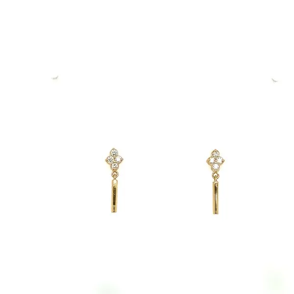 Diamond Drop Earrings House of Silva Wooster, OH