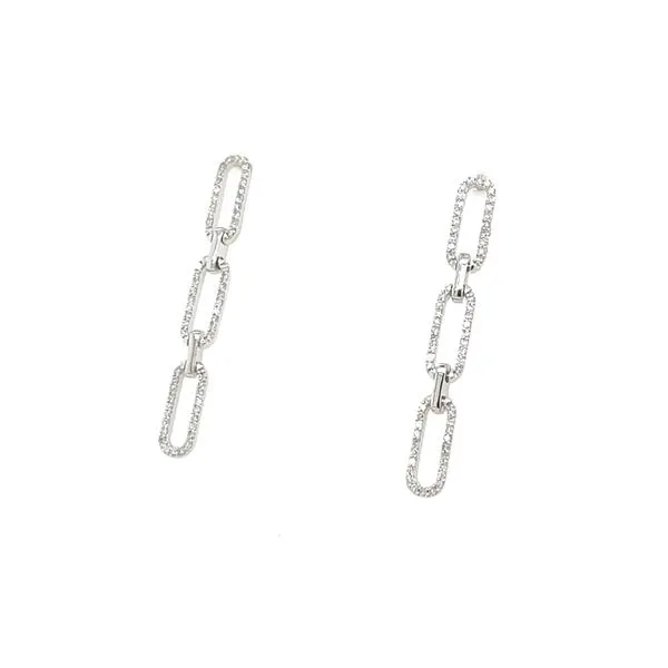 Diamond Earrings Image 2 House of Silva Wooster, OH