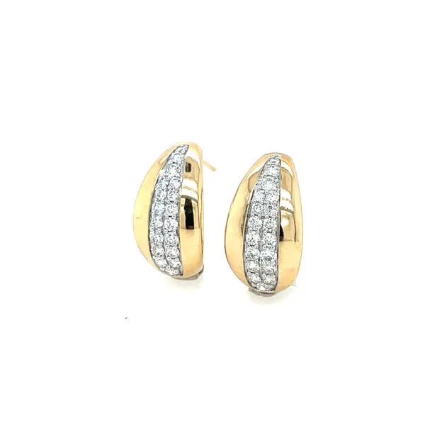 Diamond Earrings Image 2 House of Silva Wooster, OH