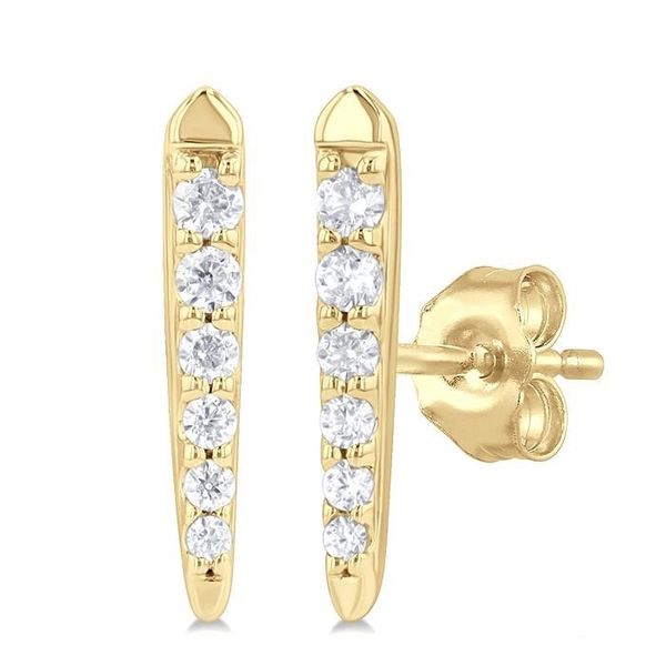 Diamond Earrings House of Silva Wooster, OH