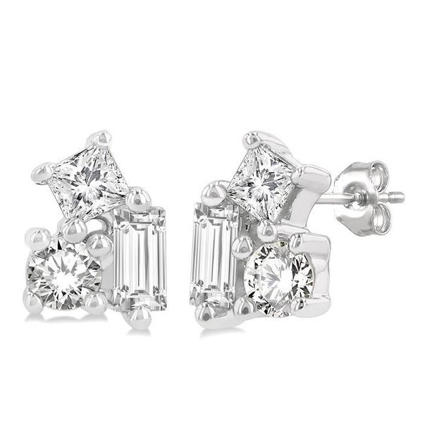 Diamond Earrings House of Silva Wooster, OH