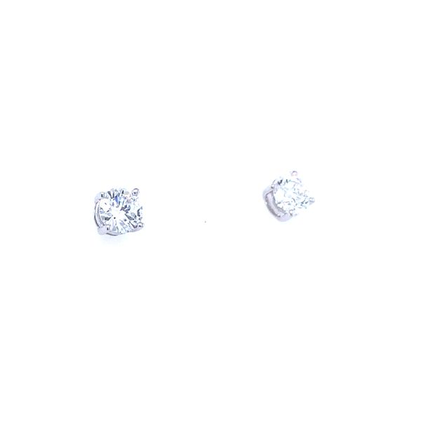 Lab Grown Diamond Stud Earrings Image 2 House of Silva Wooster, OH