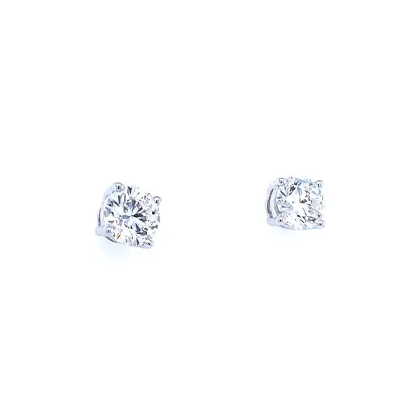 Lab Grown Diamond Stud Earrings Image 2 House of Silva Wooster, OH