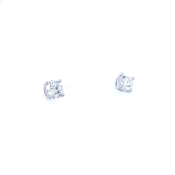 Lab Grown Diamond Stud Earrings Image 2 House of Silva Wooster, OH