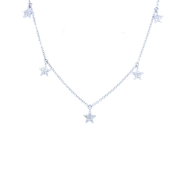 Diamond Pave` Star Necklace House of Silva Wooster, OH