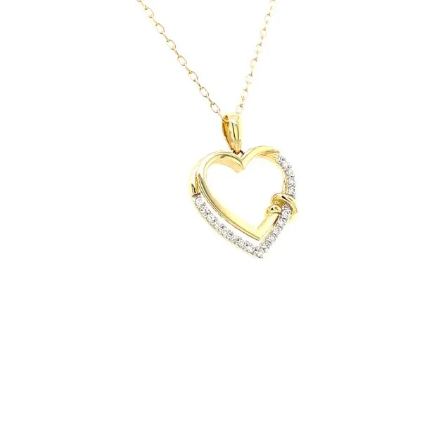 Embraceable You Diamond Pendant Image 2 House of Silva Wooster, OH