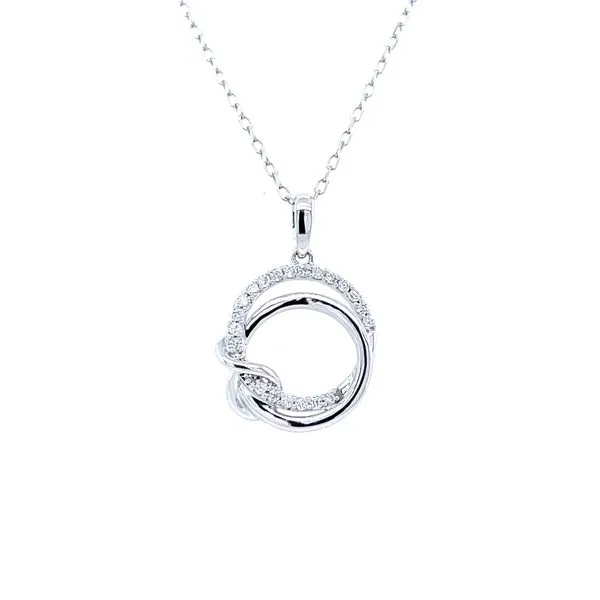 Embraceable You Circle Pendant House of Silva Wooster, OH