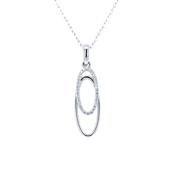 Oval Layered Pendant House of Silva Wooster, OH