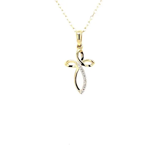 Diamond Cross Pendant House of Silva Wooster, OH