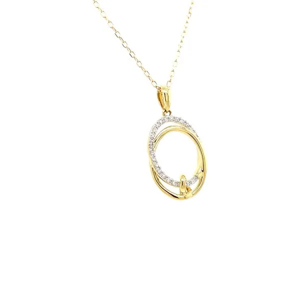 Embraceable You Diamond Pendant Image 2 House of Silva Wooster, OH