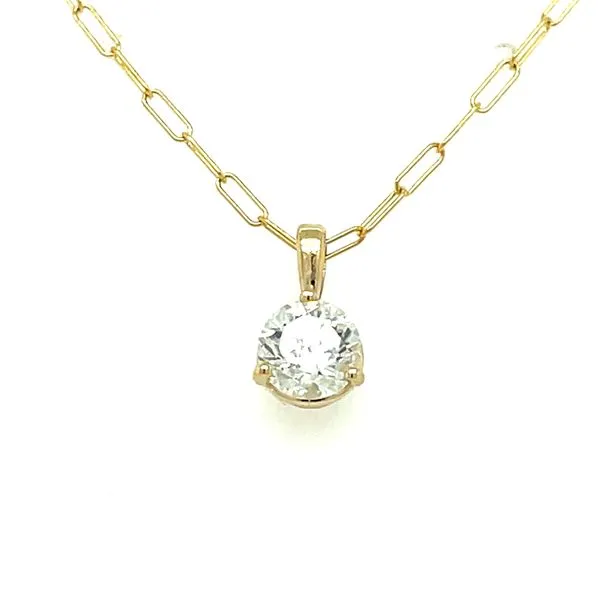 14ky Gold 1.00ct Round Brilliant Diamond Solitaire House of Silva Wooster, OH