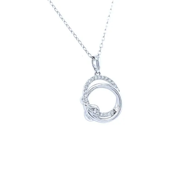Embraceable You Circle Pendant Image 2 House of Silva Wooster, OH