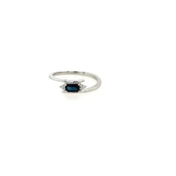 Sapphire Bypass Ring House of Silva Wooster, OH