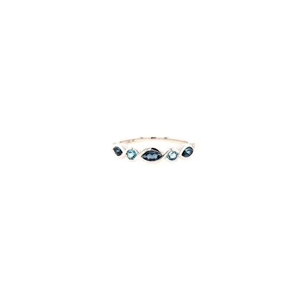 Colored Stone Stackable Rings House of Silva Wooster, OH