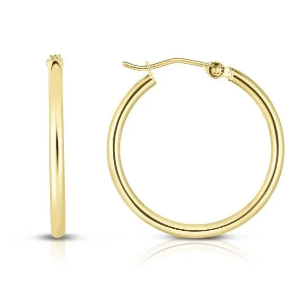 Gold Earrings Image 2 House of Silva Wooster, OH