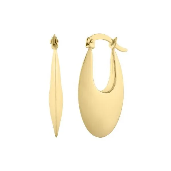 Gold Earrings Image 2 House of Silva Wooster, OH