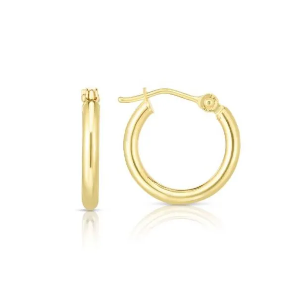 Gold Earrings Image 2 House of Silva Wooster, OH