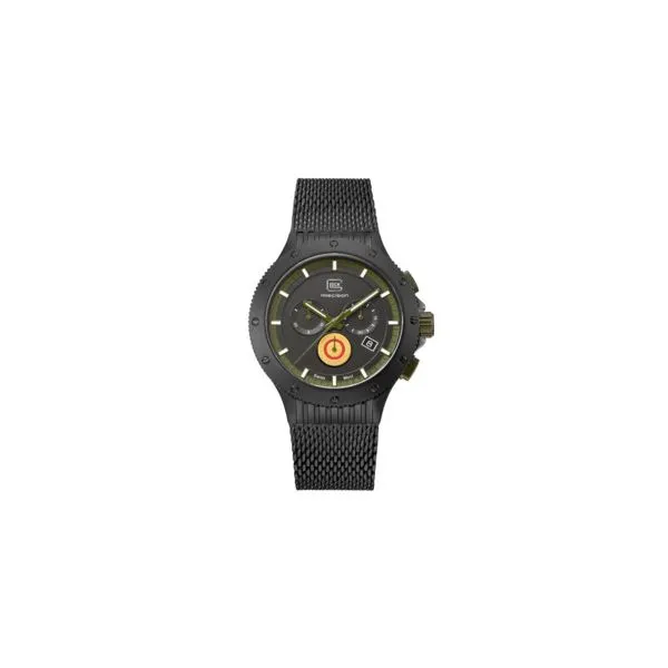GLOCK Limited Edition Precision Chronograph Black Titanium Watch Image 2 House of Silva Wooster, OH