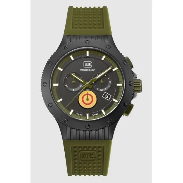 GLOCK Limited Edition Precision Chronograph Black Titanium Watch House of Silva Wooster, OH