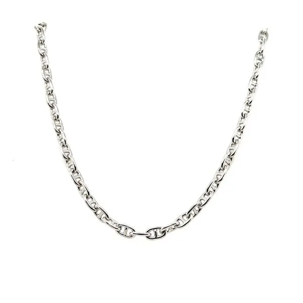Sterling Silver 4.35mm Anchor Chain, 20 inch House of Silva Wooster, OH