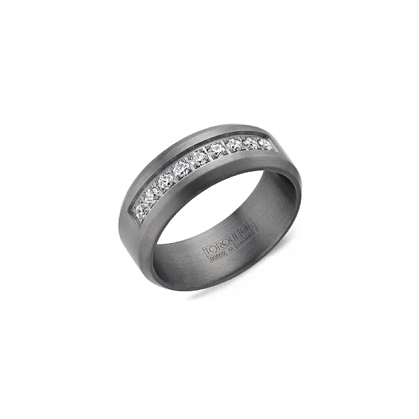 Tantalum Torque Wedding Band House of Silva Wooster, OH