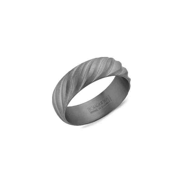 Tantalum Torque Wedding Band House of Silva Wooster, OH