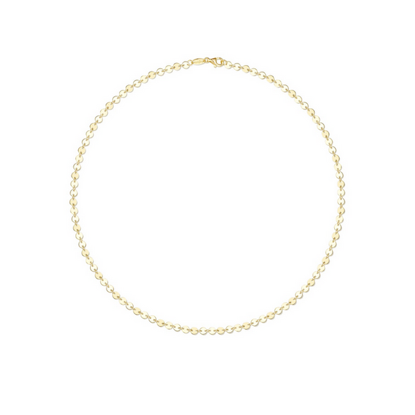 Lola Mirrored Disc Chain Image 2 House of Silva Wooster, OH