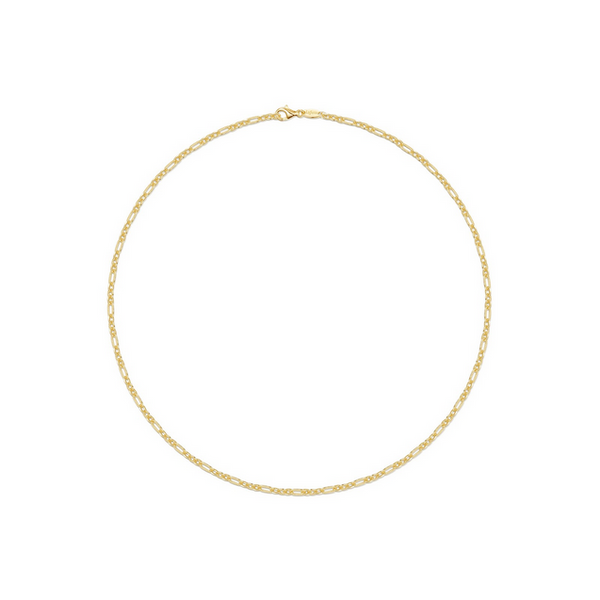 Charlotte Textured Link Chain Image 2 House of Silva Wooster, OH